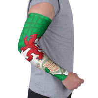 Montgomeryshire Wales Arm Sleeves Map and Emblem Celtic Style - Wonder Print Shop