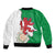 Montgomeryshire Wales Bomber Jacket Map and Emblem Celtic Style - Wonder Print Shop