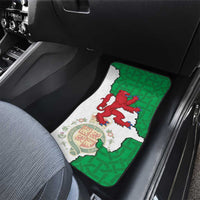 Montgomeryshire Wales Car Mats Map and Emblem Celtic Style - Wonder Print Shop