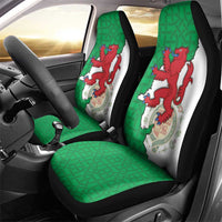 Montgomeryshire Wales Car Seat Cover Map and Emblem Celtic Style - Wonder Print Shop