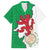 Montgomeryshire Wales Family Matching Summer Maxi Dress and Hawaiian Shirt Map and Emblem Celtic Style - Wonder Print Shop