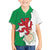 Montgomeryshire Wales Family Matching Summer Maxi Dress and Hawaiian Shirt Map and Emblem Celtic Style - Wonder Print Shop