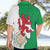 Montgomeryshire Wales Hawaiian Shirt Map and Emblem Celtic Style - Wonder Print Shop