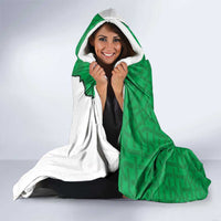 Montgomeryshire Wales Hooded Blanket Map and Emblem Celtic Style - Wonder Print Shop