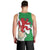 Montgomeryshire Wales Men Tank Top Map and Emblem Celtic Style - Wonder Print Shop