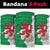 Montgomeryshire Wales Neck Gaiter Map and Emblem Celtic Style - Wonder Print Shop