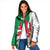 Montgomeryshire Wales Padded Jacket Map and Emblem Celtic Style - Wonder Print Shop