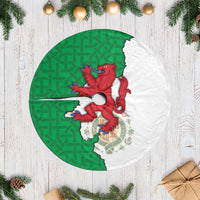 Montgomeryshire Wales Tree Skirt Map and Emblem Celtic Style - Wonder Print Shop