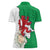 Montgomeryshire Wales Women Polo Shirt Map and Emblem Celtic Style - Wonder Print Shop