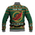 Personalized Montgomeryshire Wales Christmas Baseball Jacket Celtic Red Wing Cymru Heritage - Wonder Print Shop