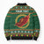 Personalized Montgomeryshire Wales Christmas Bomber Puffer Jacket Celtic Red Wing Cymru Heritage - Wonder Print Shop