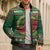 Personalized Montgomeryshire Wales Christmas Bomber Puffer Jacket Celtic Red Wing Cymru Heritage - Wonder Print Shop