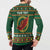 Personalized Montgomeryshire Wales Christmas Button Sweatshirt Celtic Red Wing Cymru Heritage - Wonder Print Shop