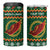 Personalized Montgomeryshire Wales Christmas 4 in 1 Can Cooler Tumbler Celtic Red Wing Cymru Heritage - Wonder Print Shop