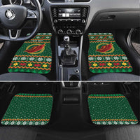 Personalized Montgomeryshire Wales Christmas Car Mats Celtic Red Wing Cymru Heritage - Wonder Print Shop