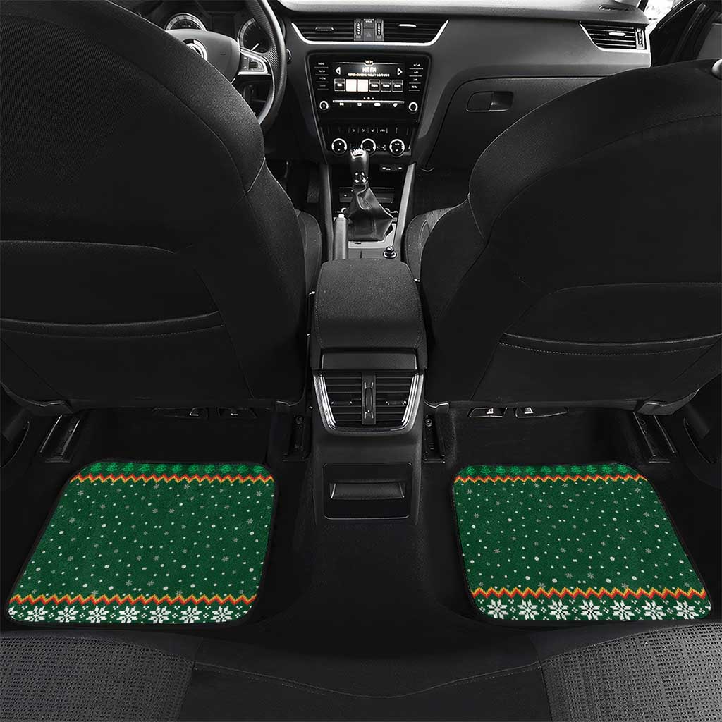 Personalized Montgomeryshire Wales Christmas Car Mats Celtic Red Wing Cymru Heritage - Wonder Print Shop
