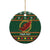 Personalized Montgomeryshire Wales Christmas Ceramic Ornament Celtic Red Wing Cymru Heritage - Wonder Print Shop
