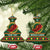 Personalized Montgomeryshire Wales Christmas Ceramic Ornament Celtic Red Wing Cymru Heritage - Wonder Print Shop