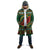 Personalized Montgomeryshire Wales Christmas Cloak Celtic Red Wing Cymru Heritage - Wonder Print Shop