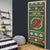 Personalized Montgomeryshire Wales Christmas Door Cover Celtic Red Wing Cymru Heritage - Wonder Print Shop