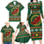 Personalized Montgomeryshire Wales Christmas Family Matching Long Sleeve Bodycon Dress and Hawaiian Shirt Celtic Red Wing Cymru Heritage - Wonder Print Shop