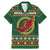 Personalized Montgomeryshire Wales Christmas Family Matching Mermaid Dress and Hawaiian Shirt Celtic Red Wing Cymru Heritage - Wonder Print Shop