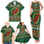 Personalized Montgomeryshire Wales Christmas Family Matching Tank Maxi Dress and Hawaiian Shirt Celtic Red Wing Cymru Heritage - Wonder Print Shop