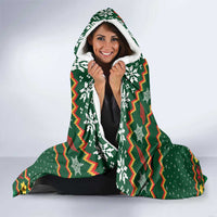 Personalized Montgomeryshire Wales Christmas Hooded Blanket Celtic Red Wing Cymru Heritage - Wonder Print Shop