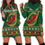 Personalized Montgomeryshire Wales Christmas Hoodie Dress Celtic Red Wing Cymru Heritage - Wonder Print Shop