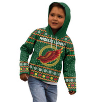 Personalized Montgomeryshire Wales Christmas Kid Hoodie Celtic Red Wing Cymru Heritage - Wonder Print Shop