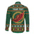 Personalized Montgomeryshire Wales Christmas Long Sleeve Button Shirt Celtic Red Wing Cymru Heritage - Wonder Print Shop