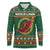 Personalized Montgomeryshire Wales Christmas Long Sleeve Polo Shirt Celtic Red Wing Cymru Heritage - Wonder Print Shop