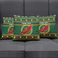 Personalized Montgomeryshire Wales Christmas Pillow Cover Celtic Red Wing Cymru Heritage - Wonder Print Shop
