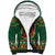 Personalized Montgomeryshire Wales Christmas Sherpa Hoodie Celtic Red Wing Cymru Heritage - Wonder Print Shop