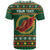 Personalized Montgomeryshire Wales Christmas T Shirt Celtic Red Wing Cymru Heritage - Wonder Print Shop