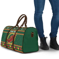 Personalized Montgomeryshire Wales Christmas Travel Bag Celtic Red Wing Cymru Heritage - Wonder Print Shop
