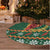 Personalized Montgomeryshire Wales Christmas Tree Skirt Celtic Red Wing Cymru Heritage - Wonder Print Shop