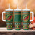 Personalized Montgomeryshire Wales Christmas Tumbler With Handle Celtic Red Wing Cymru Heritage - Wonder Print Shop
