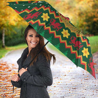 Personalized Montgomeryshire Wales Christmas Umbrella Celtic Red Wing Cymru Heritage - Wonder Print Shop
