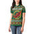Personalized Montgomeryshire Wales Christmas Women Polo Shirt Celtic Red Wing Cymru Heritage - Wonder Print Shop