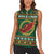 Personalized Montgomeryshire Wales Christmas Women Sleeveless Polo Shirt Celtic Red Wing Cymru Heritage - Wonder Print Shop