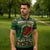 Personalized Montgomeryshire Wales Christmas Zipper Polo Shirt Celtic Red Wing Cymru Heritage - Wonder Print Shop