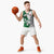 Wales Celtic Dragon Basketball Jersey Welsh Mythic Green Dragon - Wonder Print Shop