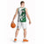 Wales Celtic Dragon Basketball Jersey Welsh Mythic Green Dragon - Wonder Print Shop