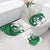 Wales Celtic Dragon Bathroom Set Welsh Mythic Green Dragon - Wonder Print Shop