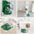 Wales Celtic Dragon Bathroom Set Welsh Mythic Green Dragon - Wonder Print Shop