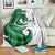 Wales Celtic Dragon Blanket Welsh Mythic Green Dragon - Wonder Print Shop