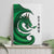 Wales Celtic Dragon Canvas Wall Art Welsh Mythic Green Dragon - Wonder Print Shop
