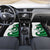 Wales Celtic Dragon Car Mats Welsh Mythic Green Dragon - Wonder Print Shop