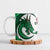 Wales Celtic Dragon Ceramic Mug Welsh Mythic Green Dragon - Wonder Print Shop